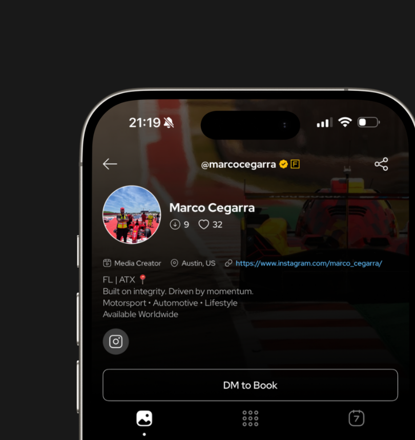 TopCars Creator profile for Marco Cegarra